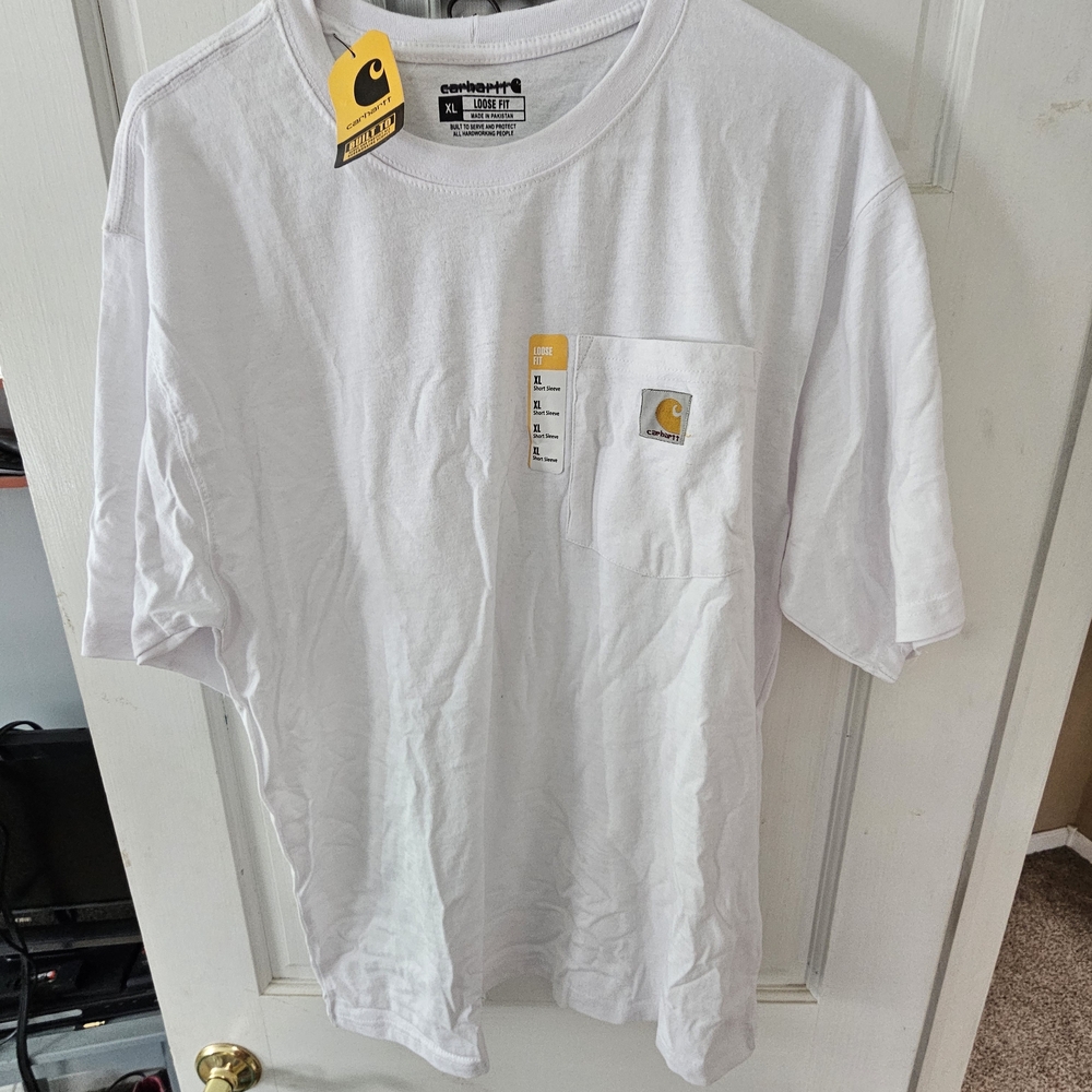 Carhartt White Pocket T-Shirt